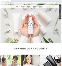 化粧品OEMコンサルティング・化粧品ビジネスコンサルティング・化粧品企画開発を行う“ELATE COSME WORKS”様のホームページ。
